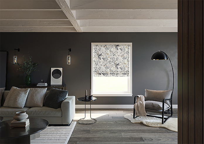 Iquitos, Anthracite - Twist&Fit Roman Blind - Image 8